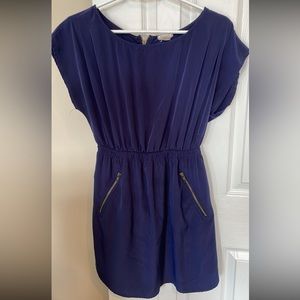Navy blue dress